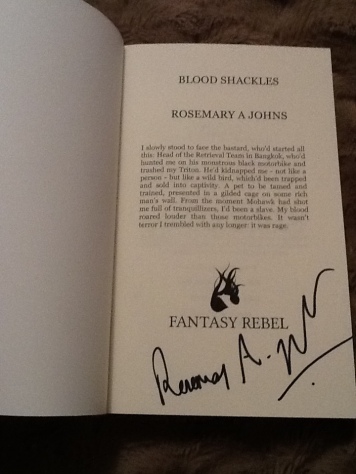 signed-blood-shackles rebel Vampires Rosemary A Johns fantasy author signature